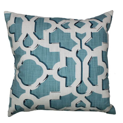 Cotton Throw Pillow Swan Fabrics Color Swan Throw Pillow East Urban Home Color